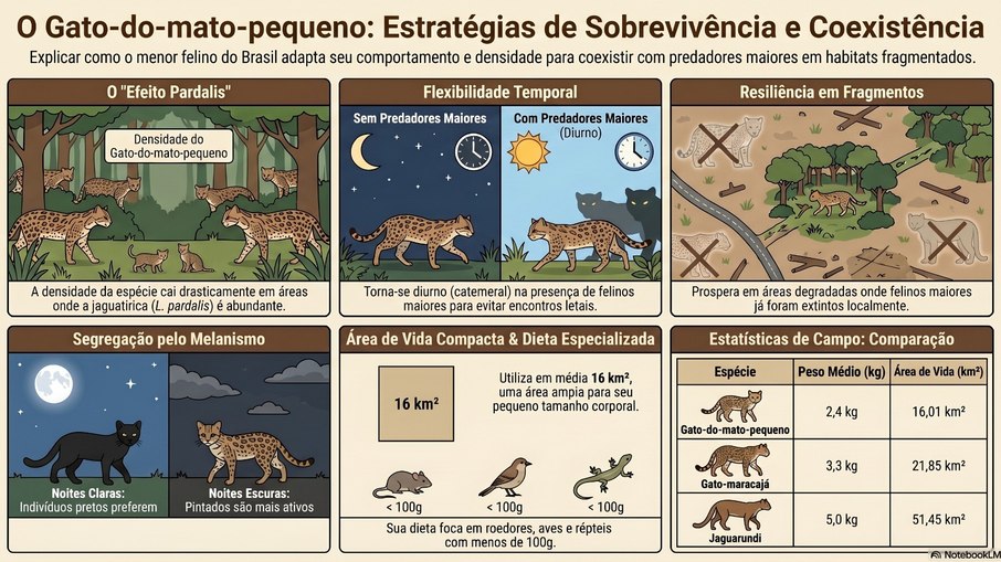 Felipe Peters, pesquisador do Felinos do Pampa, resumiu as curiosidades do felino