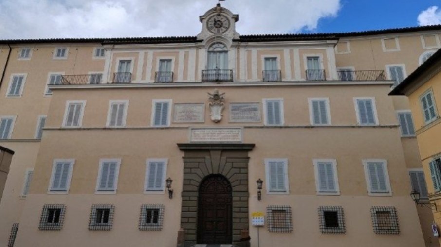 O Palácio Apostólico em Castel Gandolfo O Palácio Apostólico em Castel Gandolfo