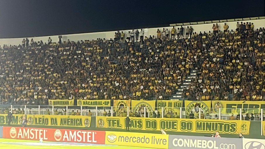 Jogo do Mirassol contra o Lanús Jogo do Mirassol contra o Lanús