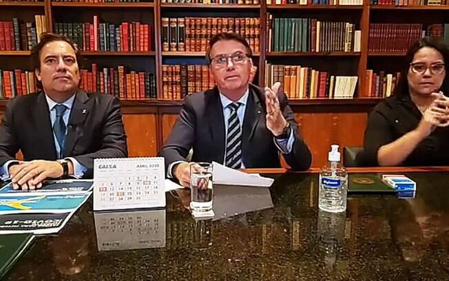 Bolsonaro voltou a defender o fim do isolamento social amplo para pessoas fora dos grupos de risco da Covid-19, como idosos e pessoas com doenças crônicas