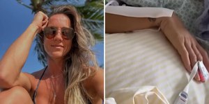 Influencer volta a mexer braço: entenda como funciona a poliamina