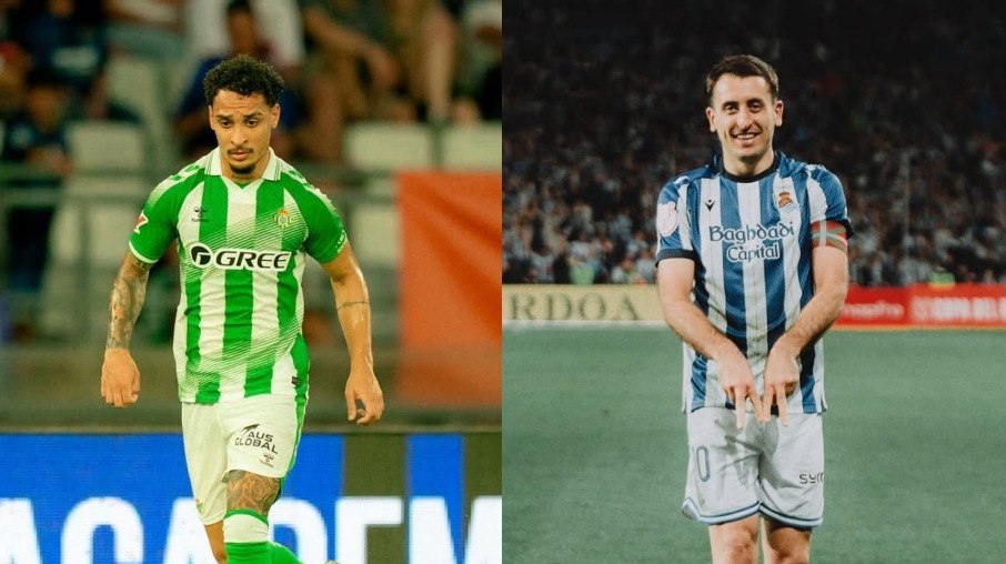 Antony e Oyarzabal são destaques de Bétis e Real Sociedad
