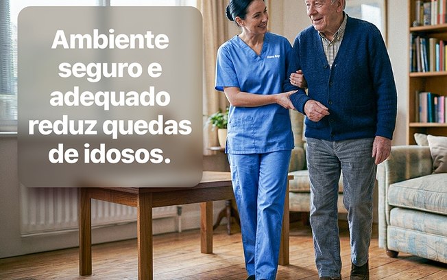 Setor de cuidados domiciliares cresce com aumento de quedas Setor de cuidados domiciliares cresce com aumento de quedas