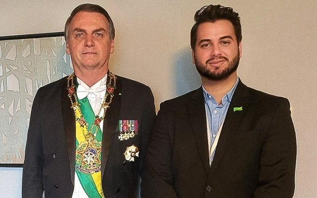 Jair Bolsonaro e Filipe Martins