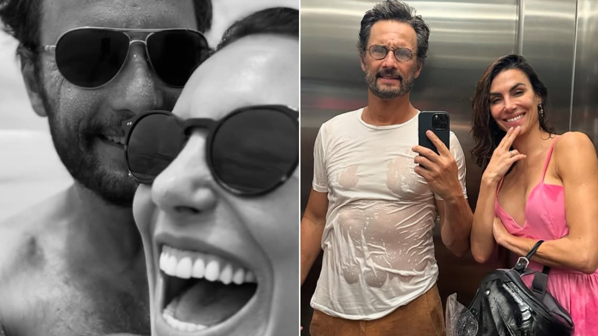 Rodrigo Santoro publica fotos raras e faz declaração apaixonada para Mel Fronckowiak