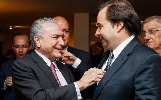 Integrante da base de apoio do governo de Michel Temer, Rodrigo Maia diz esperar 