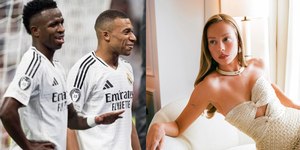 Namorada de Mbappé já foi apontada como affair de Vini Jr.