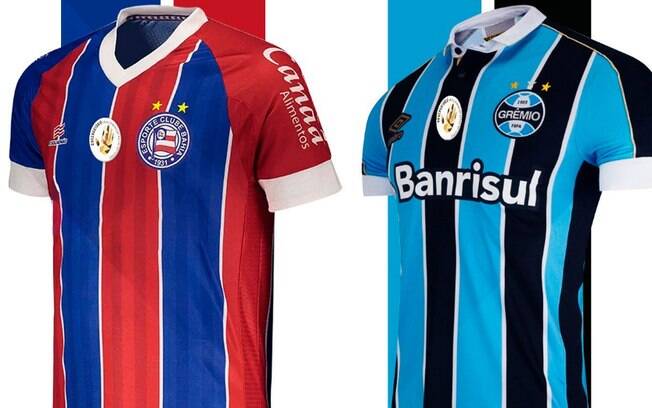 camisas de Bahia e Grêmio ajudarão o Observatório de Discriminação Racial no Futebol