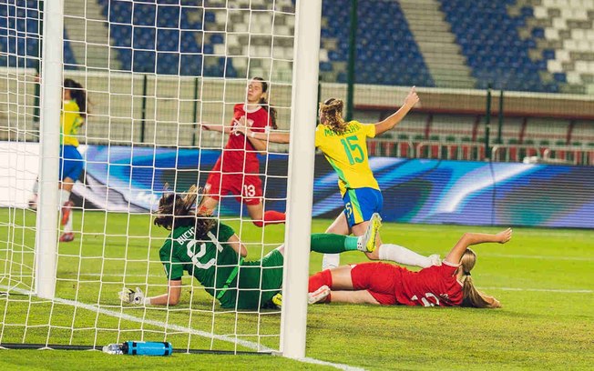 Com o resultado, Brasil avança às quartas de final da competição disputada no Marrocos