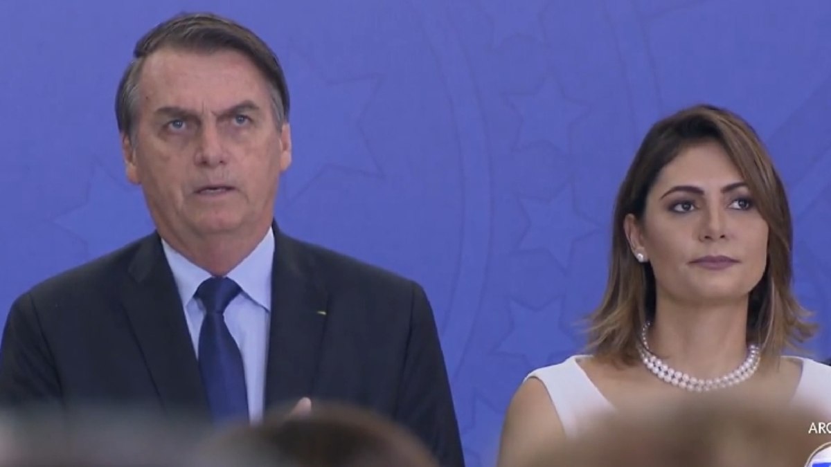 Bolsonaro e Michelle