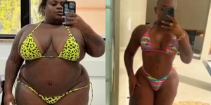 Jojo Todynho mostra cintura fininha ao posar de biquíni; veja antes e depois