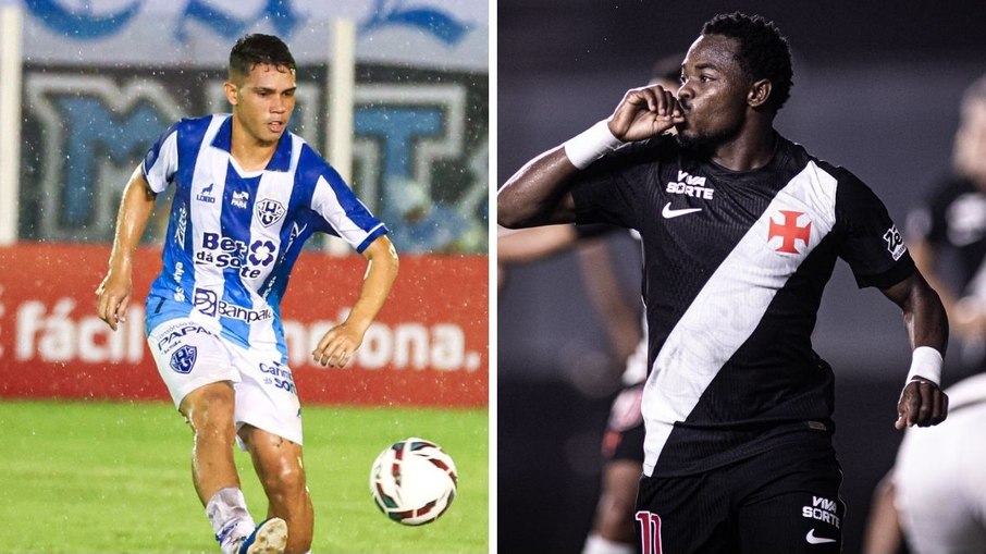 Andrés Gómez é o principal jogador do Vasco na atualidade e Pedro Henrique é do Paysandu