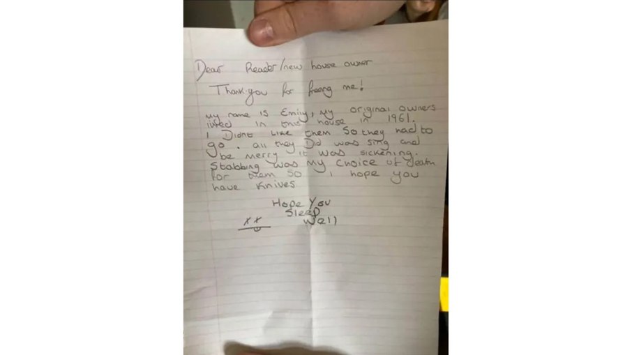 Carta encontrada