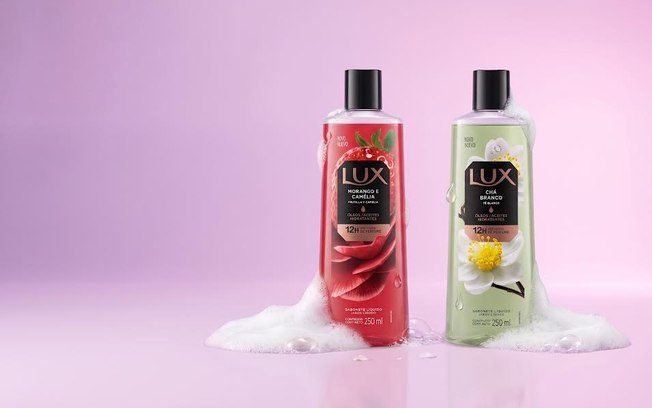 LUX renova linha de sabonetes líquidos com novas fragrâncias