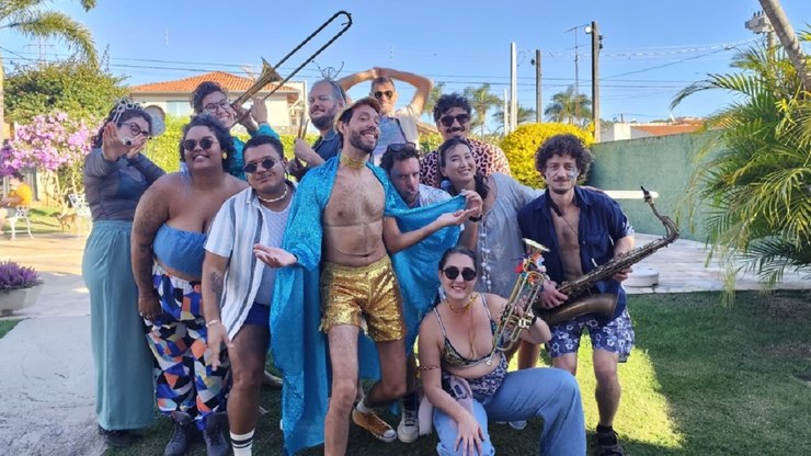 Gusta e a Patifaria leva mini big band a Vinhedo