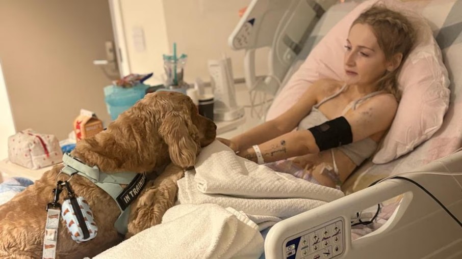 A jovem passou a maior parte dos últimos dez anos no hospital