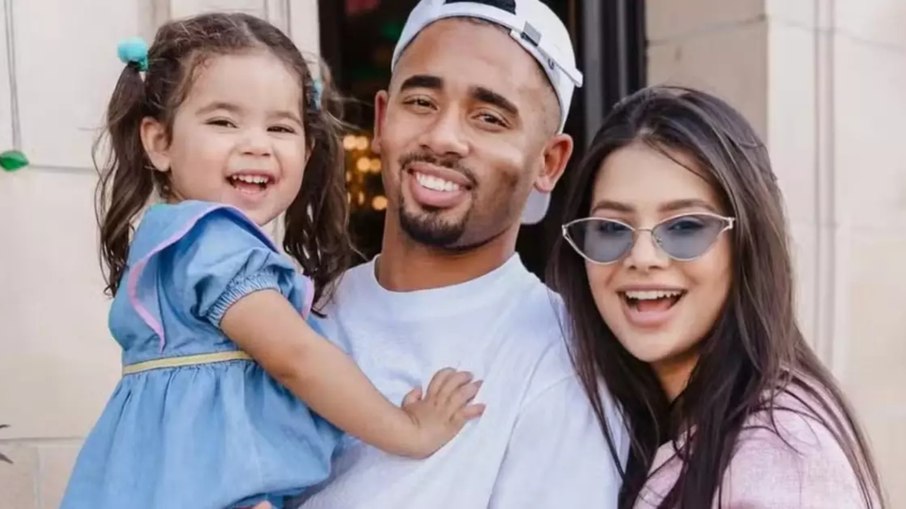 Gabriel Jesus e família Gabriel Jesus e família