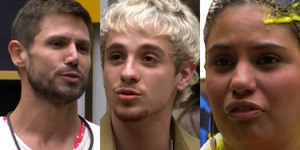 BBB 26: Jonas, Juliano Floss e Gabi formam décimo Paredão