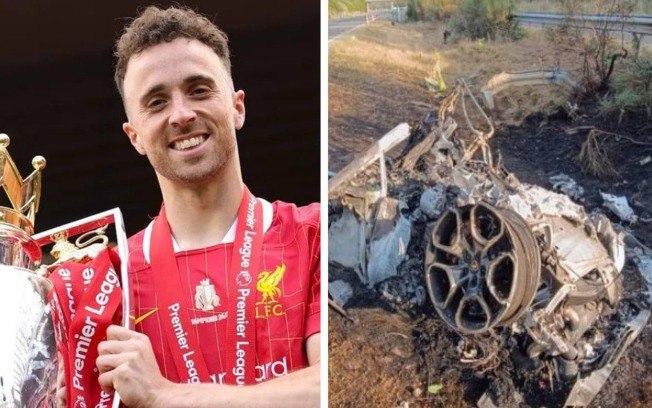 Diogo Jota, destaque do Liverpool sofreu um acidente de carro nesta quinta-feira (3) Diogo Jota, destaque do Liverpool sofreu um acidente de carro nesta quinta-feira (3)