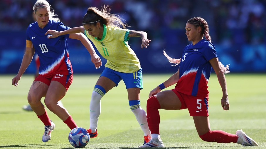 Brasil e Estados Unidos se enfrentam em uma final de Olimpíadas pela 3ª vez