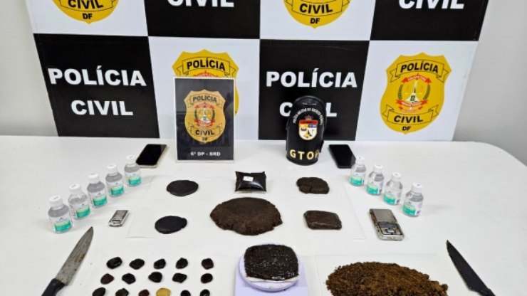 Polícia Civil fecha laboratório de drogas no Distrito Federal