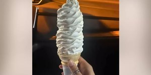 Funcionário do McDonald’s serve sorvete gigante e viraliza