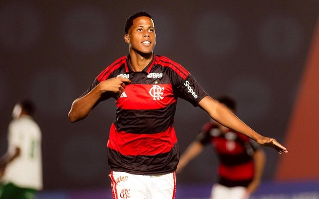 Alan Santos foi destaque do Flamengo na base