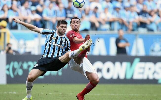 Grêmio e Internacional fizeram o clássico gaúcho da 5ª rodada do Brasileirão 2018
