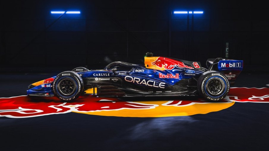 Red Bull conta com livery azul para 2026 Red Bull conta com livery azul para 2026