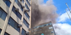 Incêndio no Icesp: paciente morre durante transferência da UTI