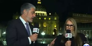 William Bonner é comparado a Humberto Carrão após climão ao vivo