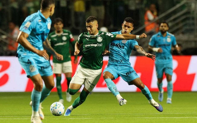 Neymar só enfrentou o Palmeiras na Vila Belmiro desde que voltou ao Santos