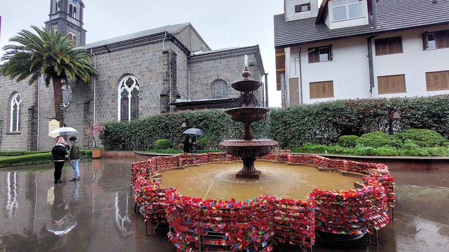 Fountain of Eternal Love, in Gramado (RS)