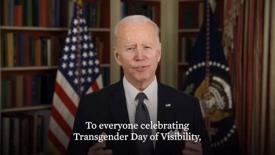 Joe Biden, em comunicado no Dia Internacional da Visibilidade Trans
