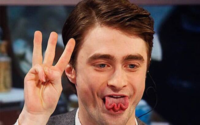 Daniel Radcliffe faz graça
