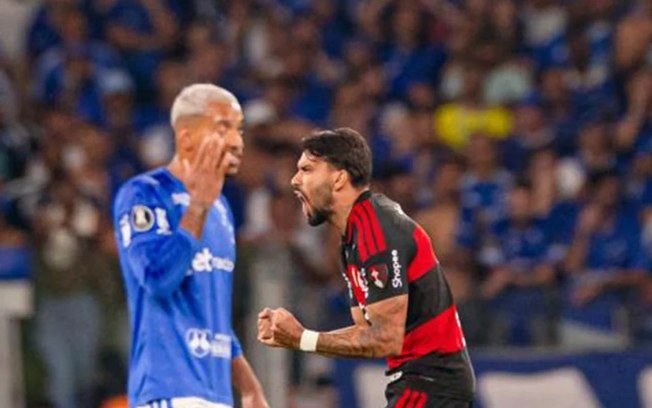 Lucas Paquetá fez o gol de empate do Flamengo contra o Cruzeiro