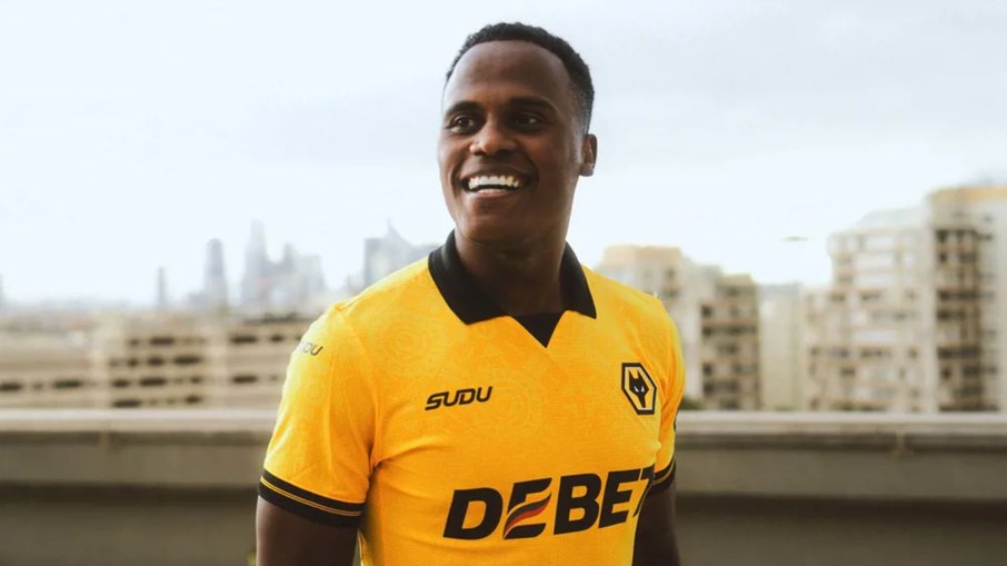 Jhon Arias chegou ao Wolverhampton em julho deste ano Jhon Arias chegou ao Wolverhampton em julho deste ano