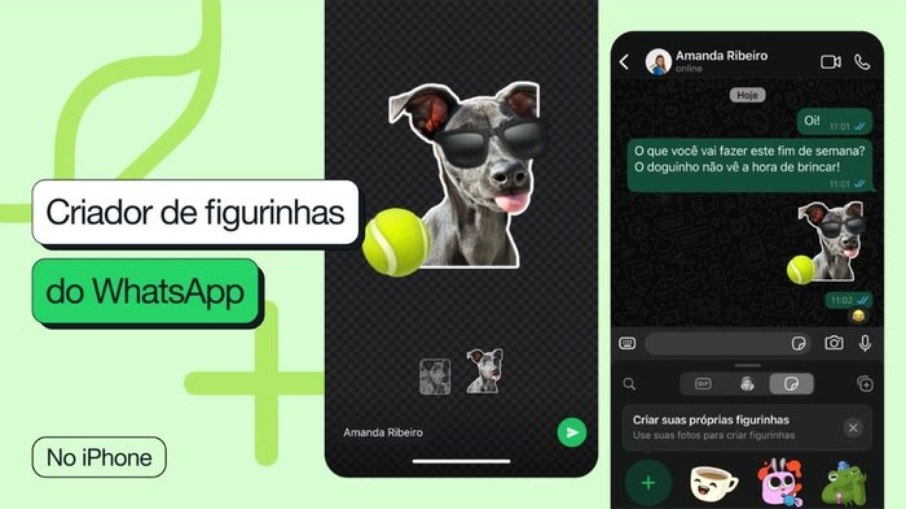 WhatsApp lança criador de figurinhas no app para iOS