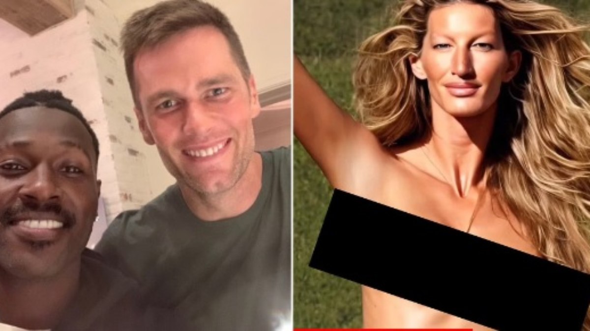 Jogador ligado a Tom Brady publica foto fake de Gisele Bündchen pelada