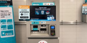 Metrô de São Paulo amplia uso do Pix no autoatendimento