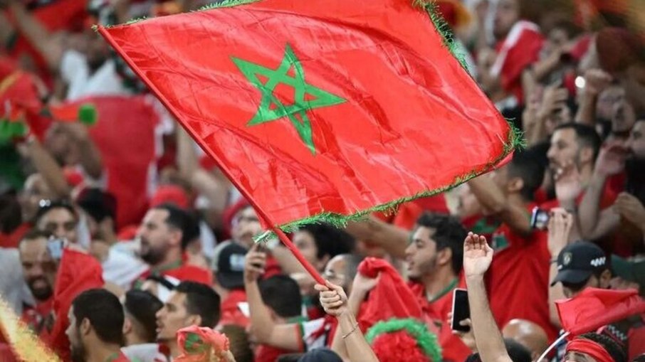 A torcida marroquina é uma das mais apaixonadas e animadas do mundo