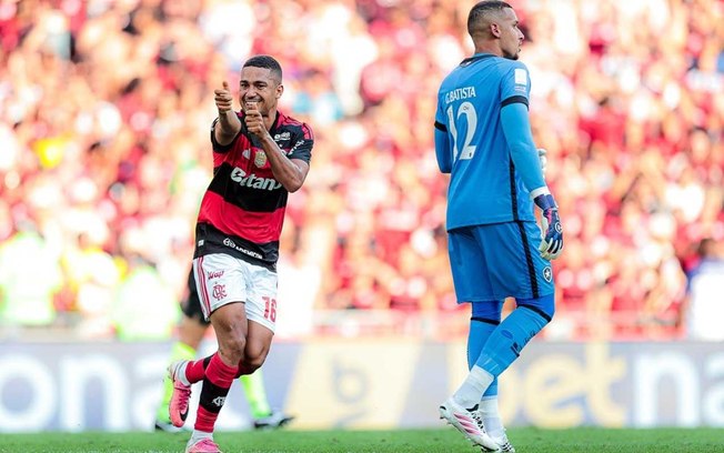Samuel Lino é destaque do Flamengo Samuel Lino é destaque do Flamengo