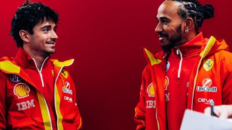 Após
batida de Hamilton, Ferrari cancela corrida de Leclerc