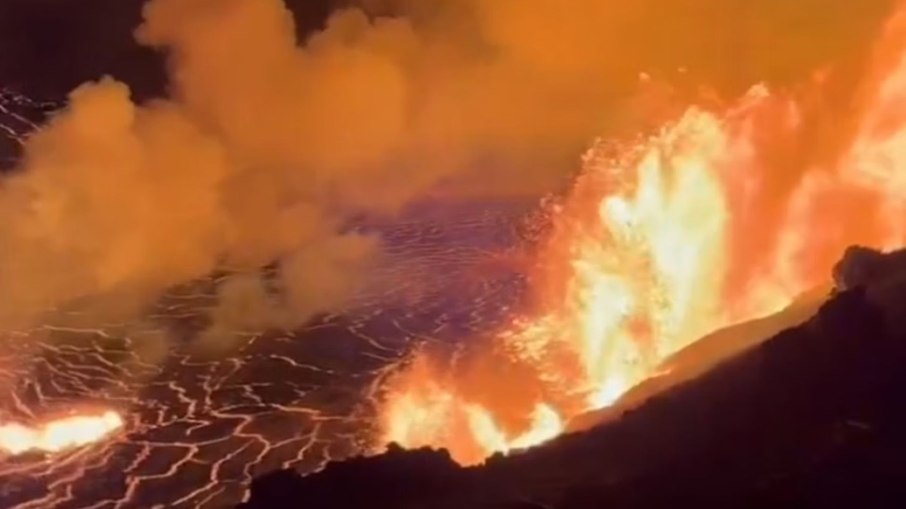 Vulcão Kilauea entra em erupção no Havaí