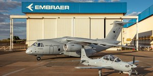 Embraer entrega avião militar a Portugal e inicia testes de outro