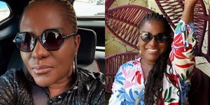 Karin Hils se encanta com a beleza de motorista de aplicativo