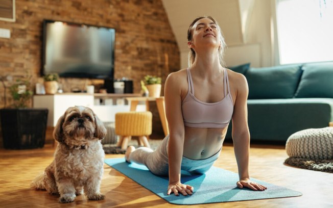 Yoga para cachorro: conheça os benefícios da doga