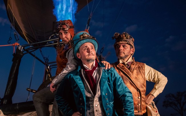 Sabre de Luz Teatro celebra 10 anos com Júlio Verne em SP