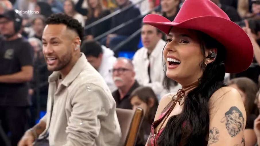 Neymar Jr. e Ana Castela no Neymar Jr. e Ana Castela no