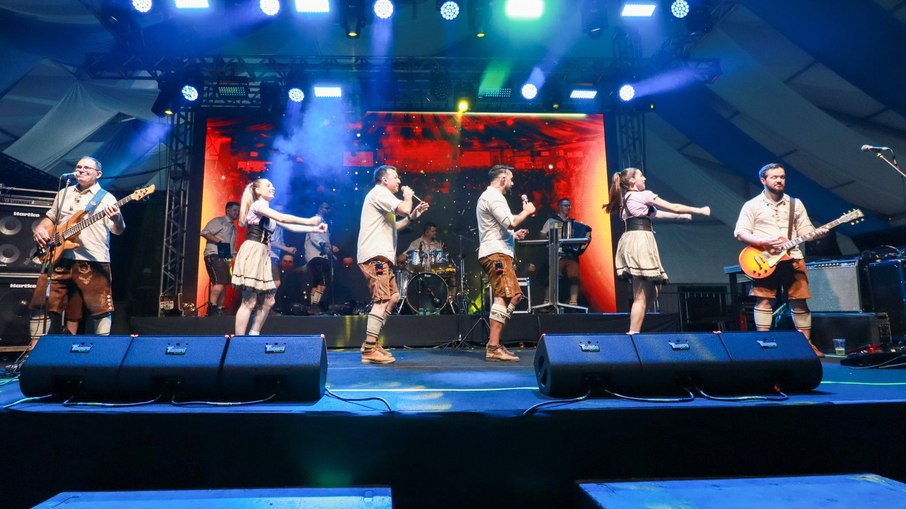 Banda de música alemã na São Paulo Oktoberfest 2026